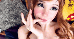 Belle Delphine facial #2