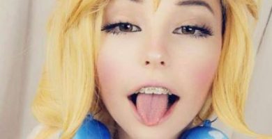 Belle delphine Peach