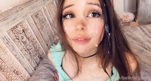 12 Cum in Face Onlyfans XXX - Belle Delphine Onlyfans XXX