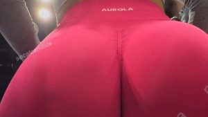 Ortazo fitness en calza rosa