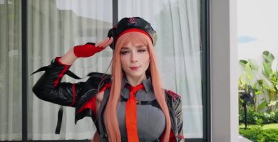 Sweetie Fox - Rapi from The Nikke Goddess of Victory Rough Fucks - Cosplay
