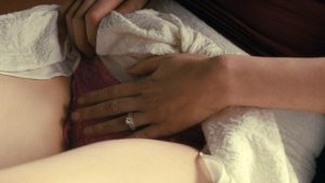 Haley Bennett upskirt