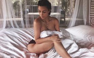 Kim Kardashian Topless